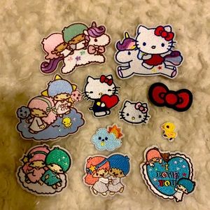 SANRIO EMBROIDERY PATCH SET